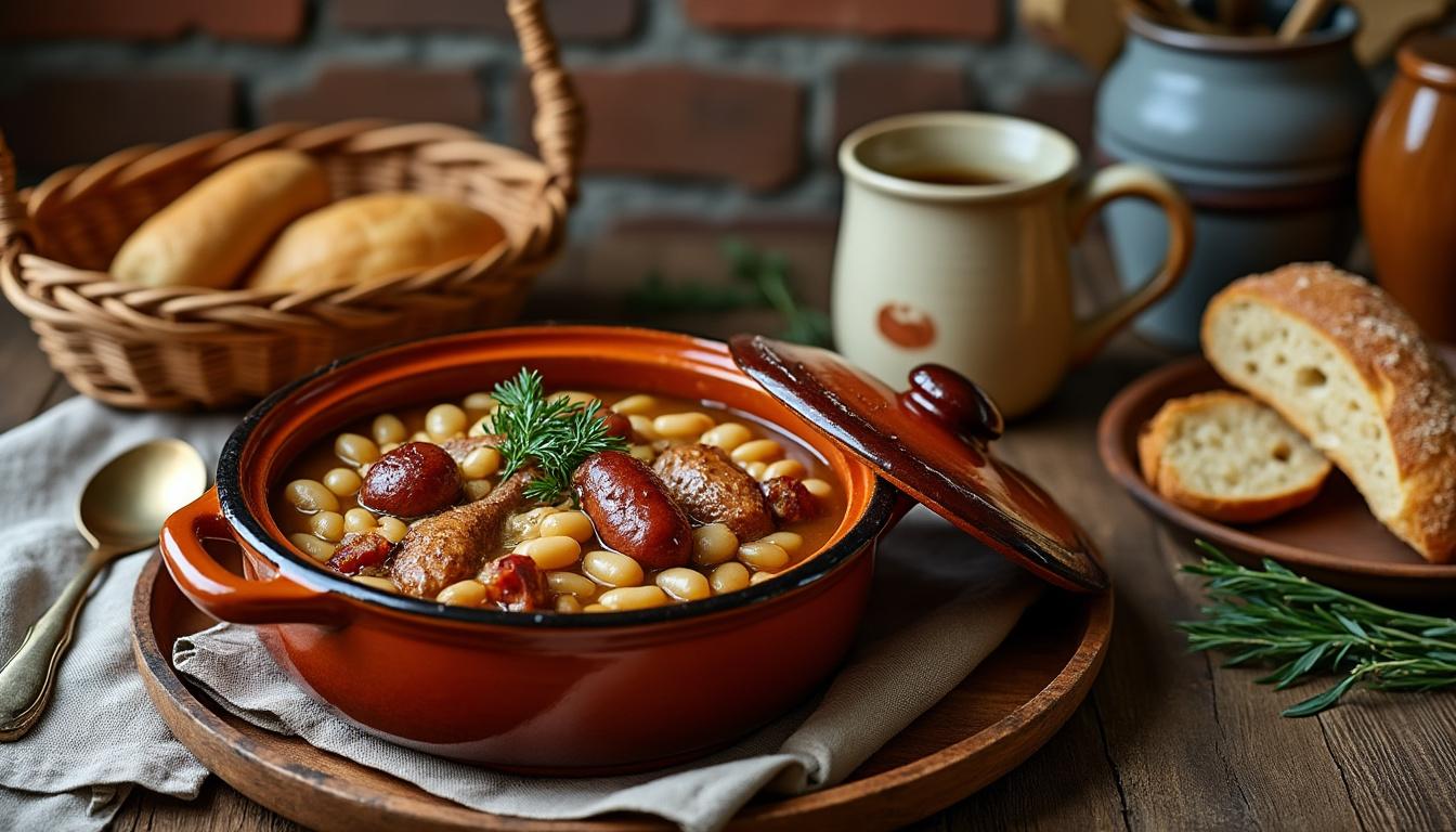 découvrez notre délicieuse recette de cassoulet au companion, un plat réconfortant qui allie tradition et modernité. parfait pour vos repas en famille, réalisez facilement ce classique de la cuisine française avec votre robot multifonction. idéal pour réchauffer les cœurs !