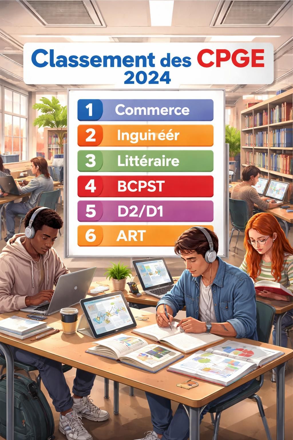 découvrez les dernières nouveautés et mises à jour du classement cpge 2025 pour les classes préparatoires. analyse complète et conseils pour bien choisir votre cpge.