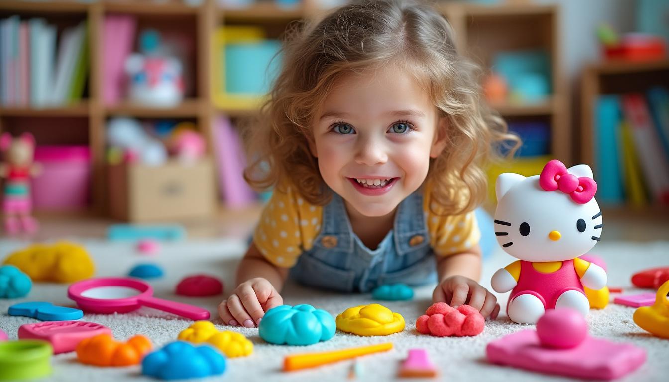 découvrez des idées créatives et faciles de diy avec la pâte à modeler hello kitty pour amuser toute la famille ! réalisez ensemble des figurines mignonnes et partagez des moments ludiques autour de vos personnages préférés.