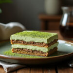 découvrez le tiramisu au thé matcha signé michalak : un dessert original qui allie la douceur du mascarpone à l'intensité du matcha, pour une expérience gustative unique et raffinée.