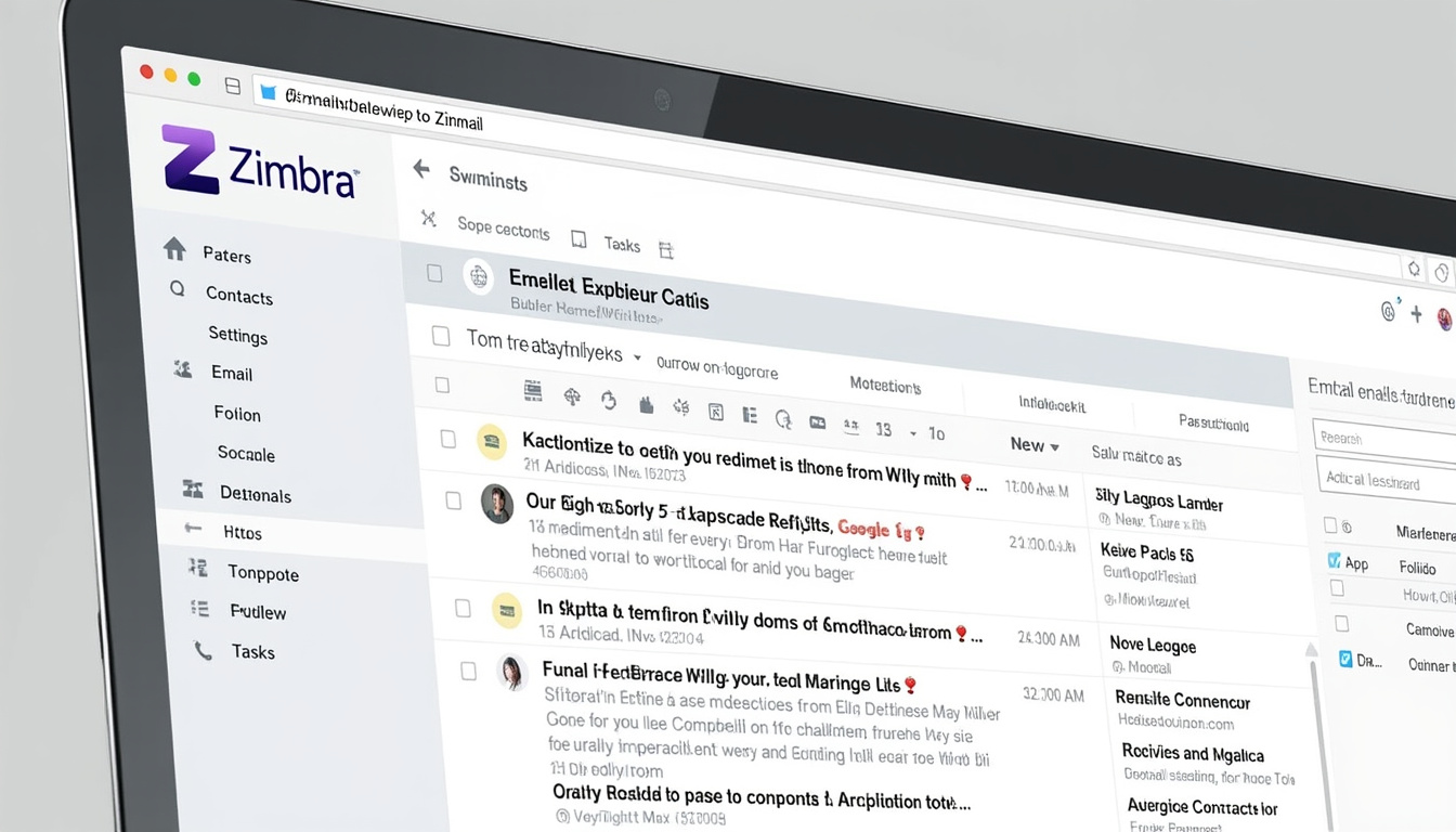 découvrez les avantages de webmail zimbra psud pour optimiser la gestion de vos emails : interface intuitive, organisation simplifiée, sécurité renforcée et accès à vos messages partout et à tout moment.