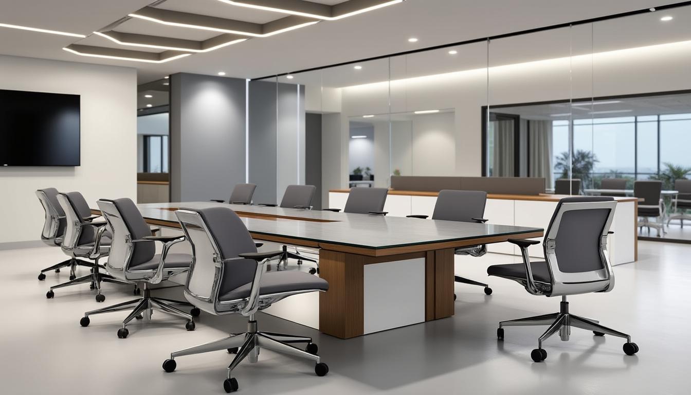 découvrez les caractéristiques essentielles d'une table de réunion professionnelle idéale pour vos séminaires, alliant fonctionnalité, confort et design.