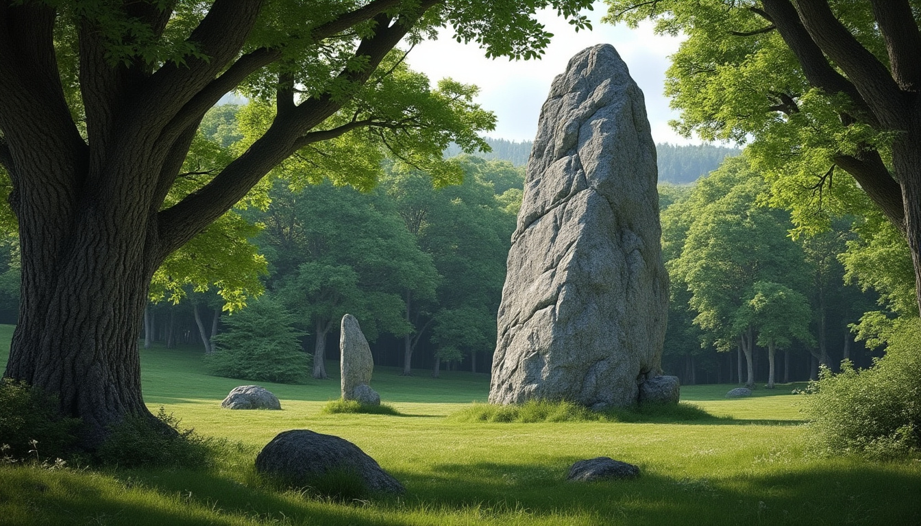 découvrez les mystérieux menhirs de kermaillard, des monuments de pierre fascinants qui témoignent du passé et invitent à un voyage au cœur de l’histoire et des légendes bretonnes.