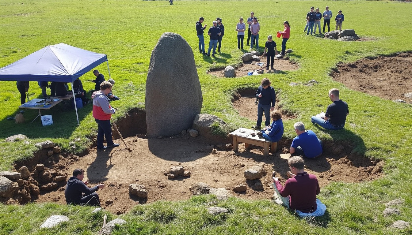 découvrez les menhirs de kermaillard, fascinants monuments de pierre témoignant de l’histoire ancienne de la bretagne. explorez leur mystère et plongez dans le passé à travers ces impressionnants vestiges préhistoriques.