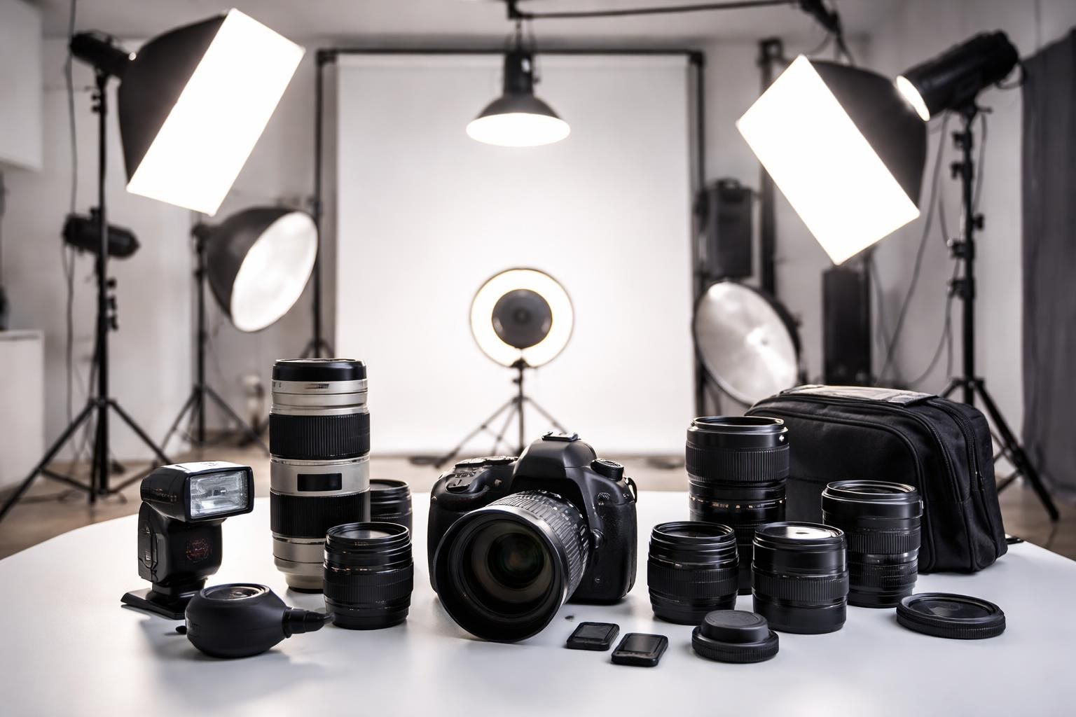 découvrez les équipements essentiels pour la photographie en studio, spécialement sélectionnés pour les débutants souhaitant maîtriser les bases et réussir leurs premières photos.