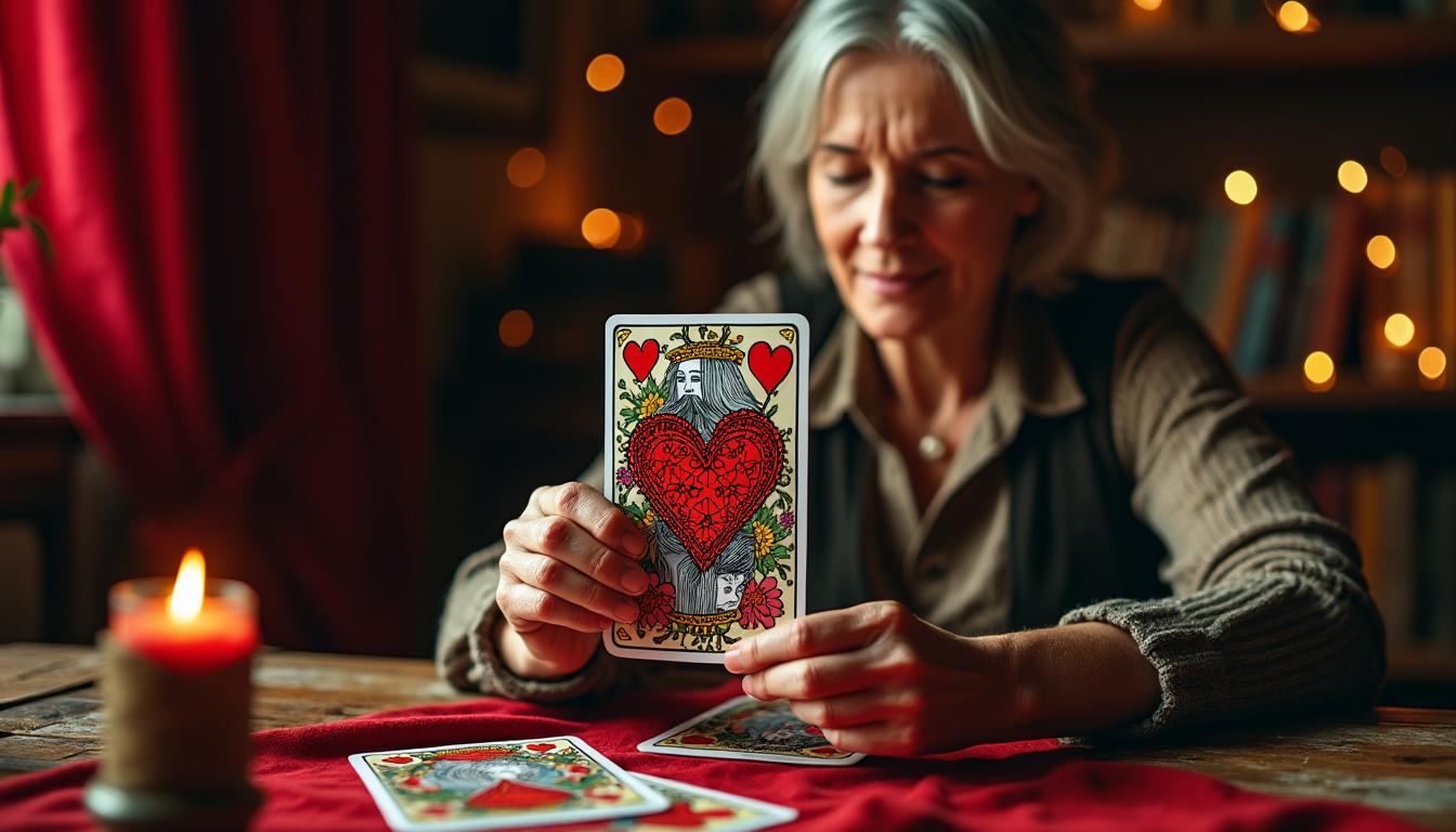découvrez la signification profonde de la 6 de cœur en cartomancie et bénéficiez de conseils pratiques pour interpréter cette carte influente dans votre tirage.