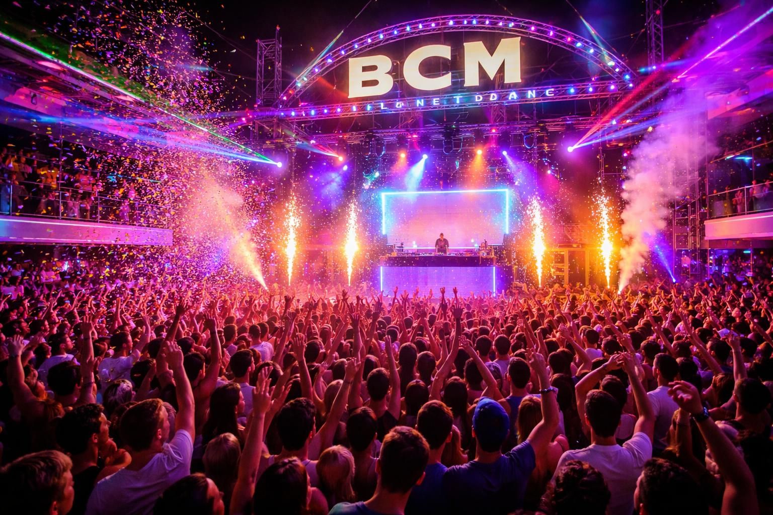 découvrez tout ce qu'il faut savoir sur bcm planet dance à majorque, en espagne : événements, ambiance, horaires et conseils pour profiter pleinement de cette célèbre boîte de nuit.