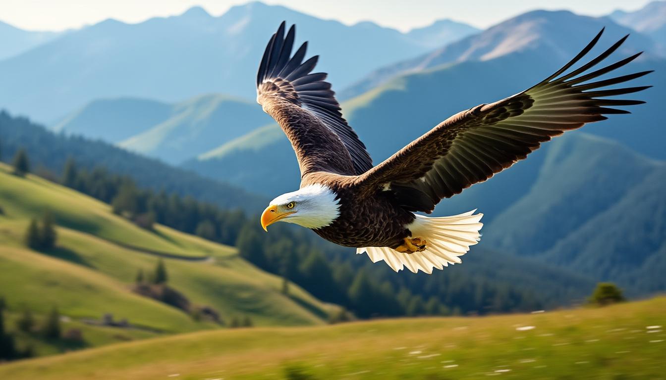 découvrez la vitesse incroyable de l'aigle, un rapace capable de voler plus vite que la pensée et d'impressionner par sa rapidité et son agilité.