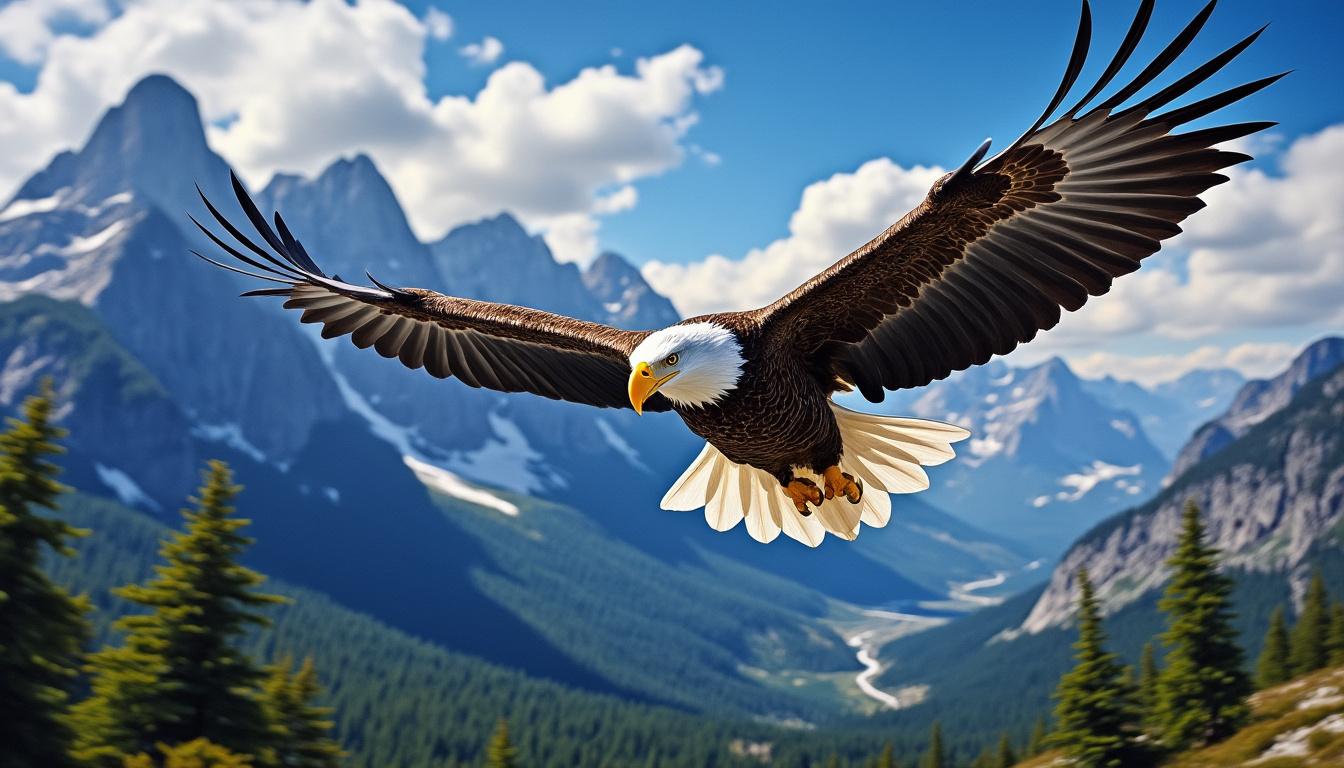 découvrez la vitesse incroyable de l'aigle, un oiseau dont le vol dépasse même la rapidité de la pensée. plongez dans les secrets de ce maître du ciel.