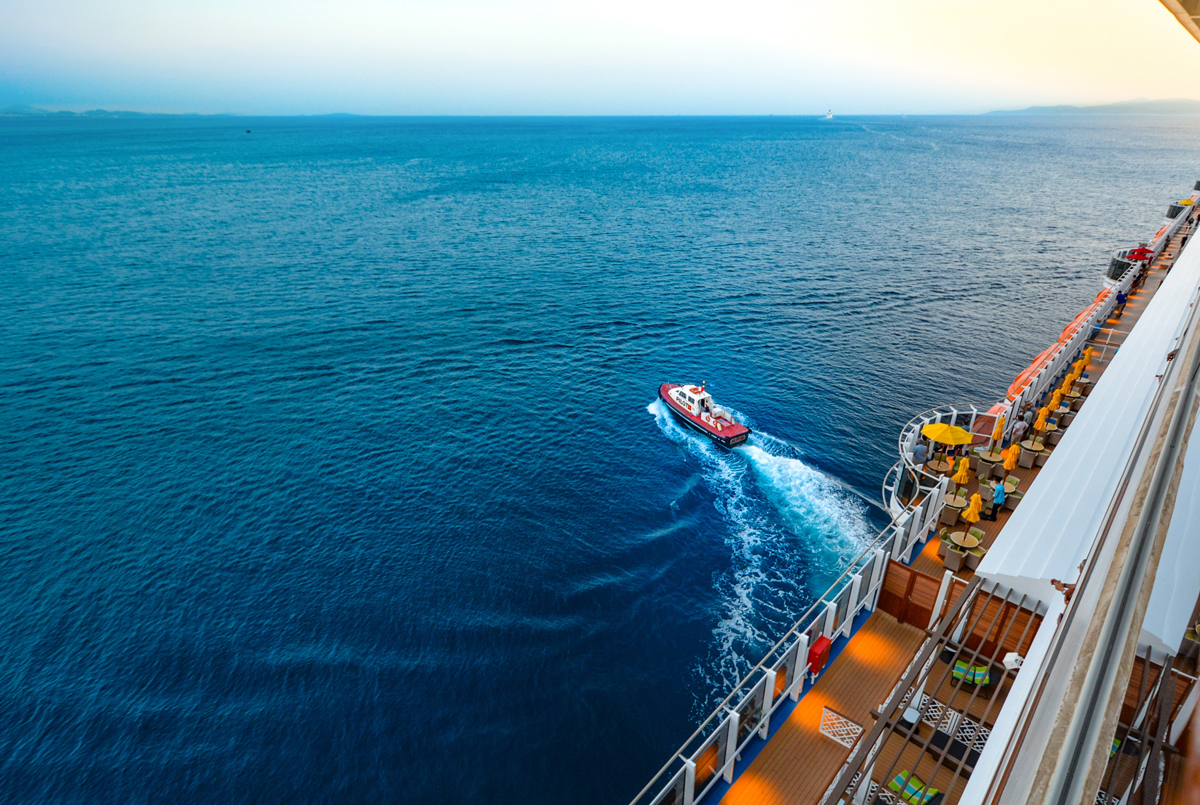 nombre de passagers pour naviguer sur un bateau de croisière