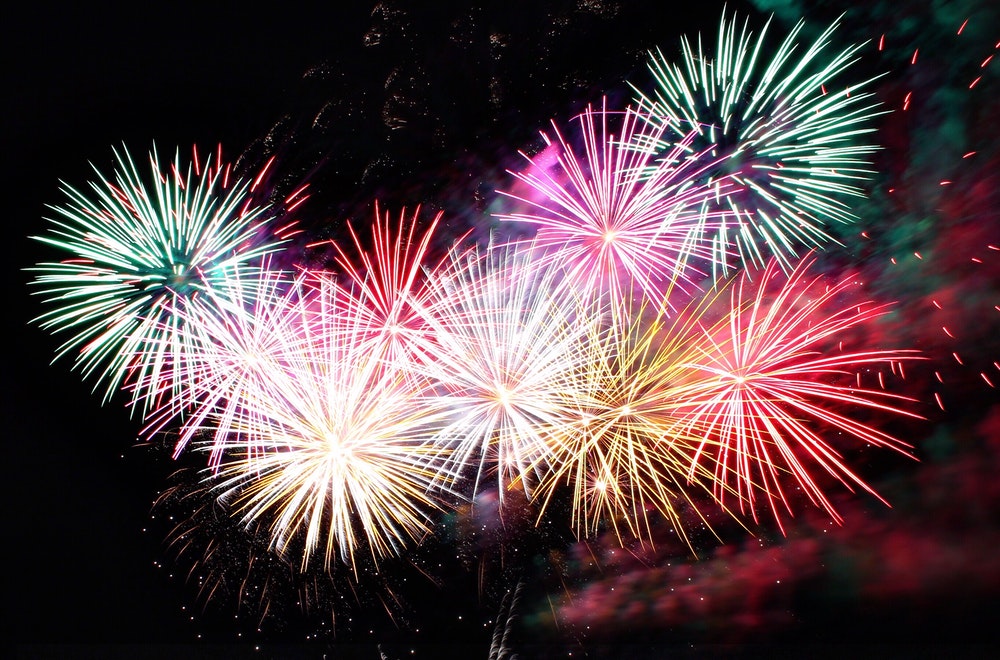 photographier feux d'artifice